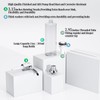 SAMODRA Kitchen Sink Soap Dispenser,Lotion Dispenser,ABS Dispenser Chrome Built-in Pump