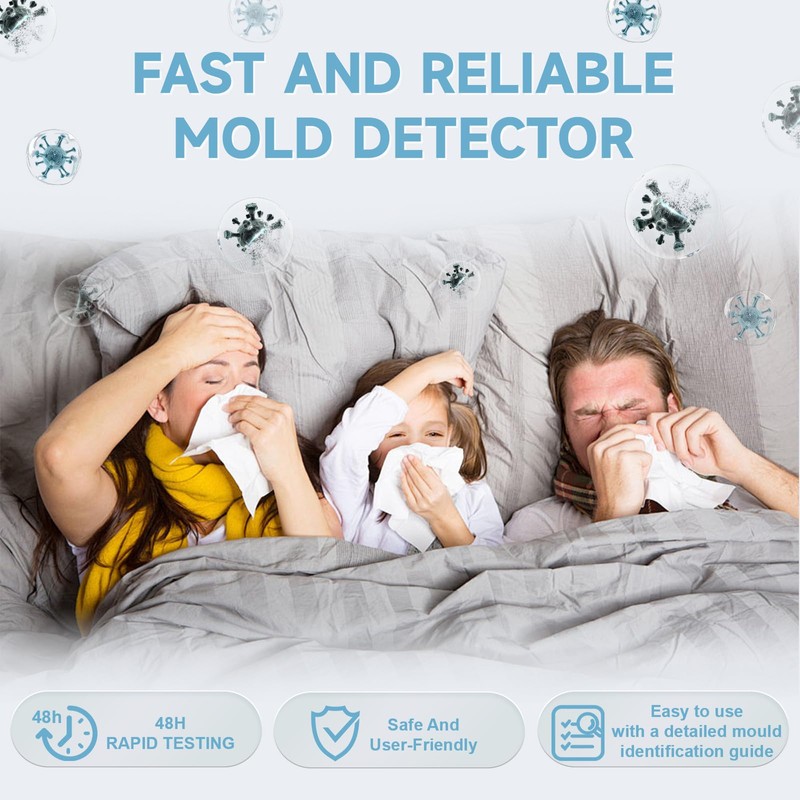 Mold Test Kit for Home,Mold Test Kit with 10 Indoor