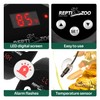 REPTI ZOO Reptile Light Fixture Dimming Thermostat Combo Pack, 8.5