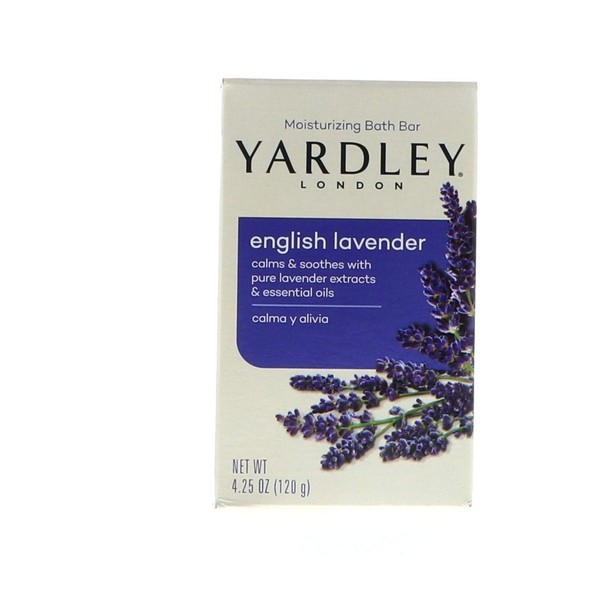 Yardley London Moisturizing Bars English Lavender With Essential Oils 8.50