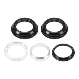 5-teilig Satz Elektroroller Lenklagersatz Kompatibel mit Ninebot Max G30 Elektroroller Roller Lenklager Vorderradgabel Lagerschale Roller Reparaturteile