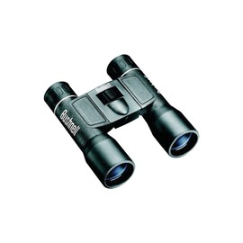 BUSHNELL - Fernglas für Erwachsene – Powerview – 10 x 32 cm – Schwarz – Dachprisma – vollständig behandelt mehrschichtig – ideal zum Wandern – 131032
