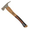 VAUGHAN DALLUGE Trim Hammer, 16 oz Head, American Hickory Handle,