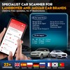 KINGBOLEN Soloscan OBD2 Scanner Bluetooth for Land Rover/for Jaguar,Full System
