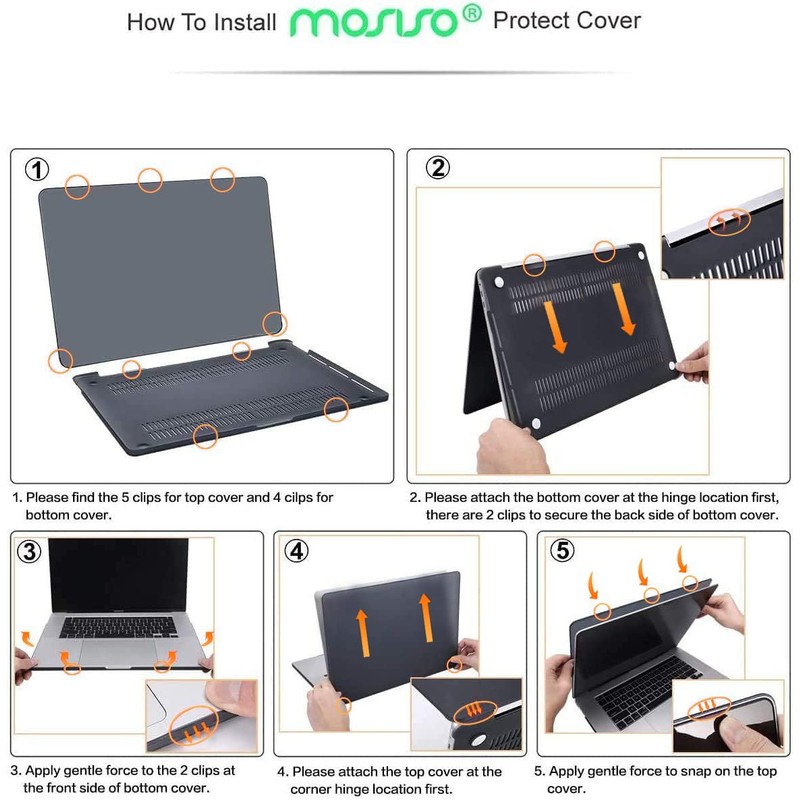 MOSISO Case Compatible with MacBook Pro 16 Inch 2020 2019