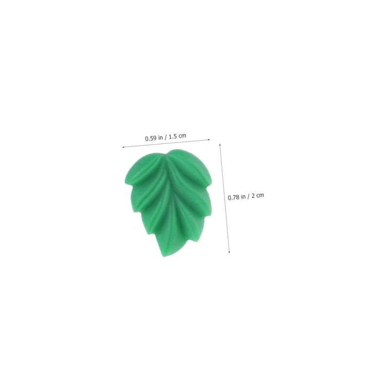 30 Piezas Chinchetas Decorativas Forma de Verde Resina y Multifuncionales