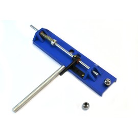 Heavy Duty, Cast Metal, Newton's Second Law of Motion Apparatus, 10" x 2.5" Base