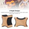 Guitar Neck Rest 2 Heights Solid Wood Support Soft Sponge
