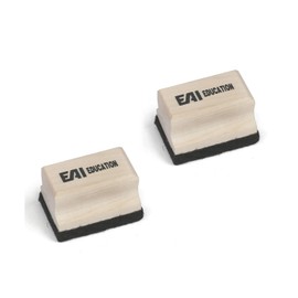 EAI Education Mini Wooden Erasers - Set of 10