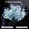 4-Pack 50 LED Fairy Lights Battery Operated with Remote Control