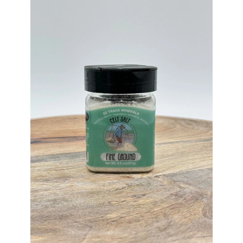 Celtic Sea Salt- Fine Ground Shaker 8oz ( 1/2 lb