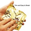 Gigules Gold Leaf Sheets 100 Pcs Imitation Gold Foil Sheets