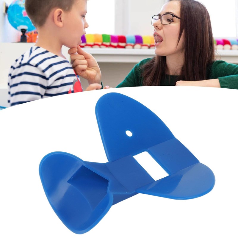 Kids Nose Flute, Plastic Flute Dark Blue Nose Training Whistle