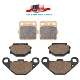 H&H bros For Kawasaki Lakota 300 Front Rear Brake Pads KEF300A KEF300B / Sport 1995-2003