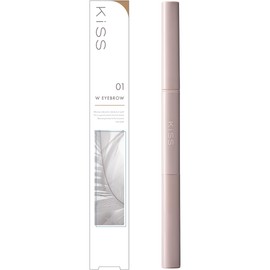 KiSS W Eyebrow N 01 Sand Beige Pencil 0.1g Powder 0.3g Eyebrow Pencil x Eyebrow Powder W End