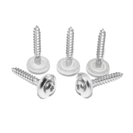 Spengler Screws 4.5 x 70 Pack of 20 with EPDM Sealing Washer Diameter 15 mm and TX20 Drive Made of A2 Stainless Steel - Rustproof