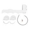G1/2 Bidet Water Sprayer ABS Dual Nozzle Bathroom Toilet Bidet