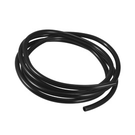 ACROPIX 0.31''x79'' 8mm x 2m Tubing Carburetor Fuel Vent Line Universal Gas Line Petrol Hose Tube for ATV Dirt Bike Go Kart Moped Pocket Bike Scooter Black Car Parts