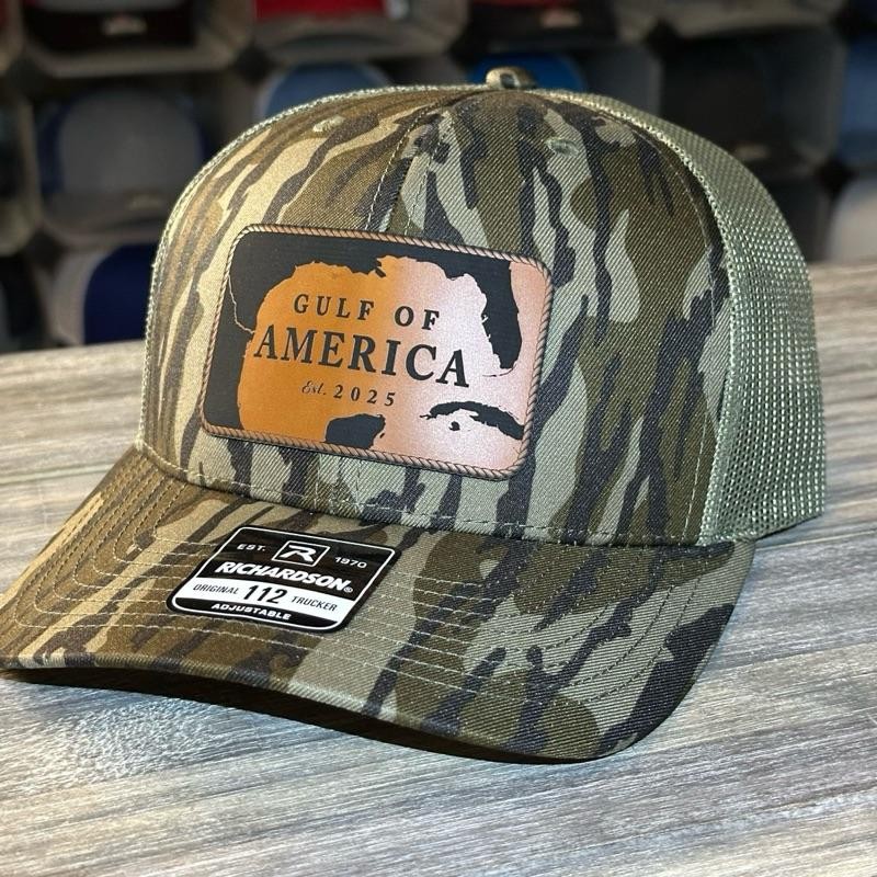 Gulf of America Patch on Richardson 112 SnapBack Cap -