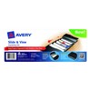 Avery 73517 Slide & View Expanding File, 5 Pockets, Polypropylene,