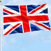 AhfuLife 2 Pcs British Flags 3x5 Ft, Union Jack Flags