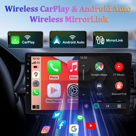 Ftoghe 10 Inches Car Stereo Radio for Nissan Versa Sedan 2015-2019, Android 13 with Wireless CarPlay & Android Auto, Bluetooth, GPS, WiFi, Backup Camera