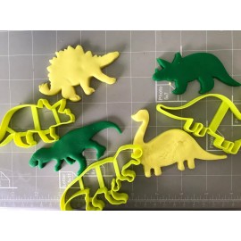 cookiecutz Dinosaur Cookie Cutters (Set Of 4)