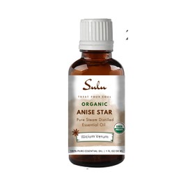 100% Pure Certified Organic Anise Star Essential Oil (2 fl.oz / 59 ml)