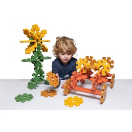 Polydron My First Octoplay Class Set, Natural Colored Construction Building Toy, Pre-K Educational Fine Motor Learning Resource, 42 Pieces, 2+ Years