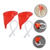Kichvoe 2 Sets Durable Long Oil Funnels for Fuel Transfer