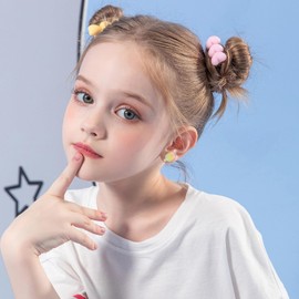 AoedeJ Plastic Earrings for Sensitive Ears Plastic Studs Earrings Hypoallergenic Plastic Earrings for School Stud Earrings for Girls (Small Popsicle)