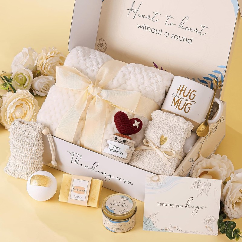 Cesta de Regalo Feel Better para Mujeres - Paquete de
