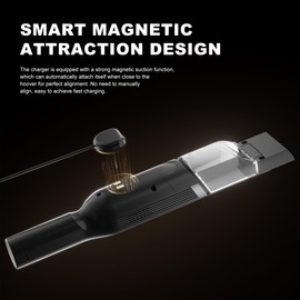 SGEOYPIL USB Charging Cable Compatible with Shark WV201 WV205 WV250 WV201BK WV201RGBRN WV200C WV203C WANDVAC Cordless Handheld Vacuum Rechargeable Car Home Dustbuster Replacement Magnetic Charger