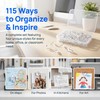 115Pcs Drawing Pins for Pinboard, Push Notice Board Pin, Clear