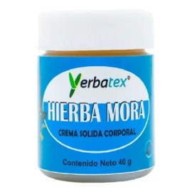 Pomada De Hierba Mora, Crema Sólida Corporal, Frasco De 40g                                                                                           