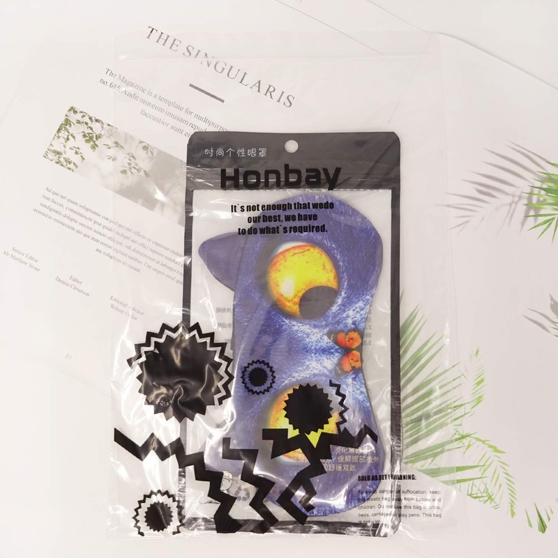 Honbay 3D Funny Eyeshade Sleep Eye Mask with Adjustable Head