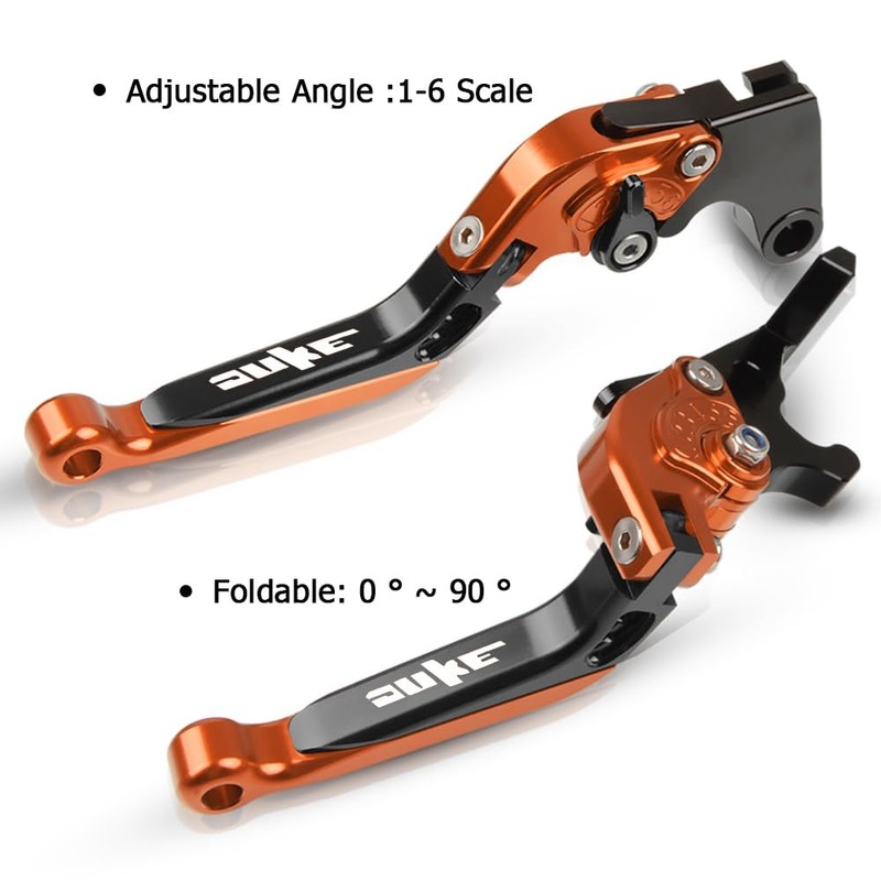 FREAXLL Duke 125 390 Brake Clutch Levers Set Foldable Extendable