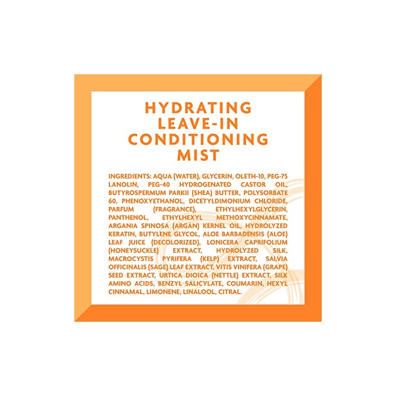 Cantu Leave-In Conditioning Mist with Pure Shea Butter, 8 fl