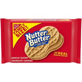 Does Not Apply Nutter Butter Family Size Peanut Butter Sandwich Cookies, 16 oz