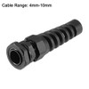 sourcing map PG9 Cable Gland 4mm-8mm Wire Hole Waterproof Nylon