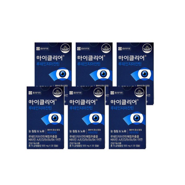iClear Chong Kun Dang Health iClear Lutein Zeaxanthin 500mg x