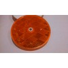 (2) Sate-lite #35 Round Amber or Clear Reflectors/Delineators