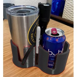 3DEXCEL Large Cup Holder for Land Cruiser FJ80 FZJ80 '91 - '97 & Lexus LX450 '95 - '97