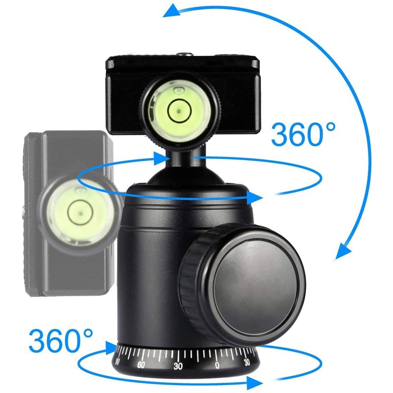 Professional Heavy Duty 72" Monopod/Unipod (Dual Optional Head) for Olympus