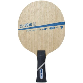 Victas 028804 ZX-GEAR IN Shakehand Table Tennis Racket, For Attacks, Special Material, Flared