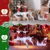 Lighted Christmas Decorations Reindeer & Sleigh Deer Set with LED