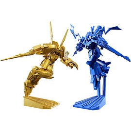 Blue Comet SPT Layzner: Layzner & Zakaal (SPT Color Ver.) PLAMAX MF-73 Model Kit