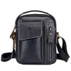 Xieben Leather Shoulder Crossbody Travel Bag for Men Women, #07