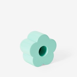 Poppy Candle & Incense Holder (Blue)