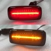 LUC 4X Smoked LED Fender Side Marker Lights For 10-18